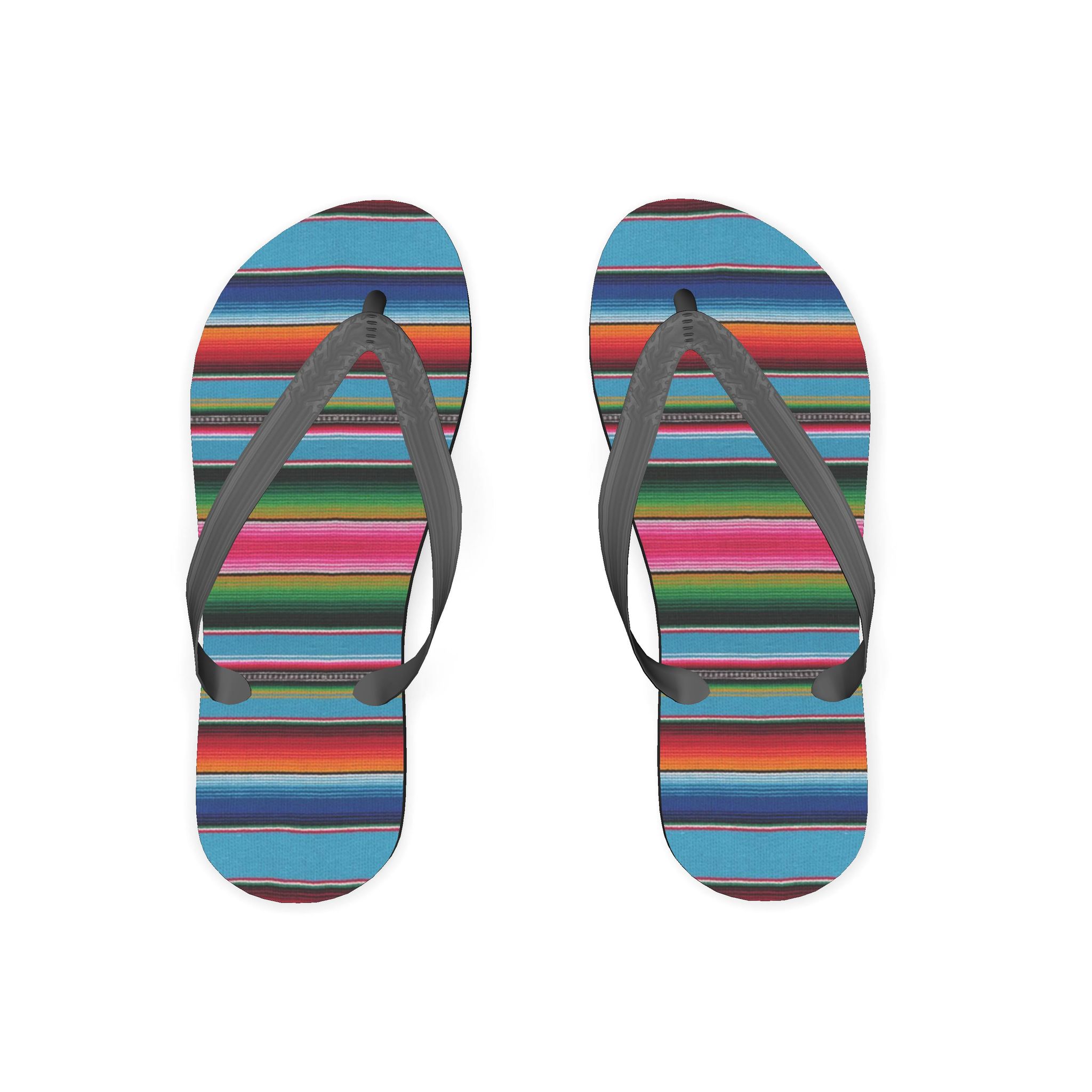 Baby blue 2025 flip flops