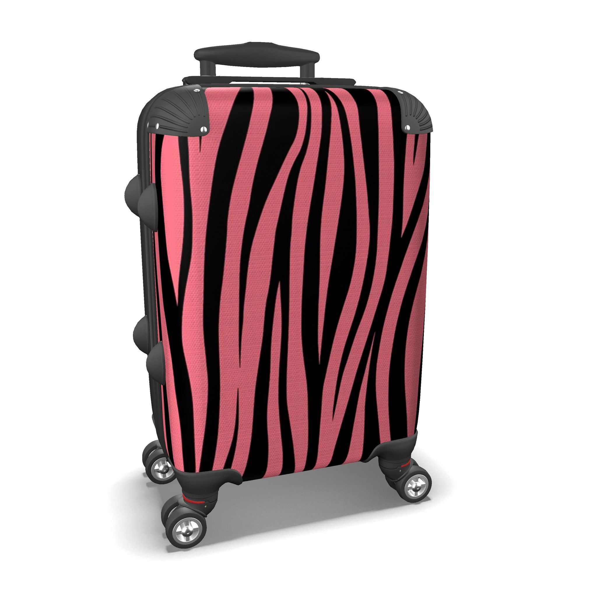 It top zebra suitcase