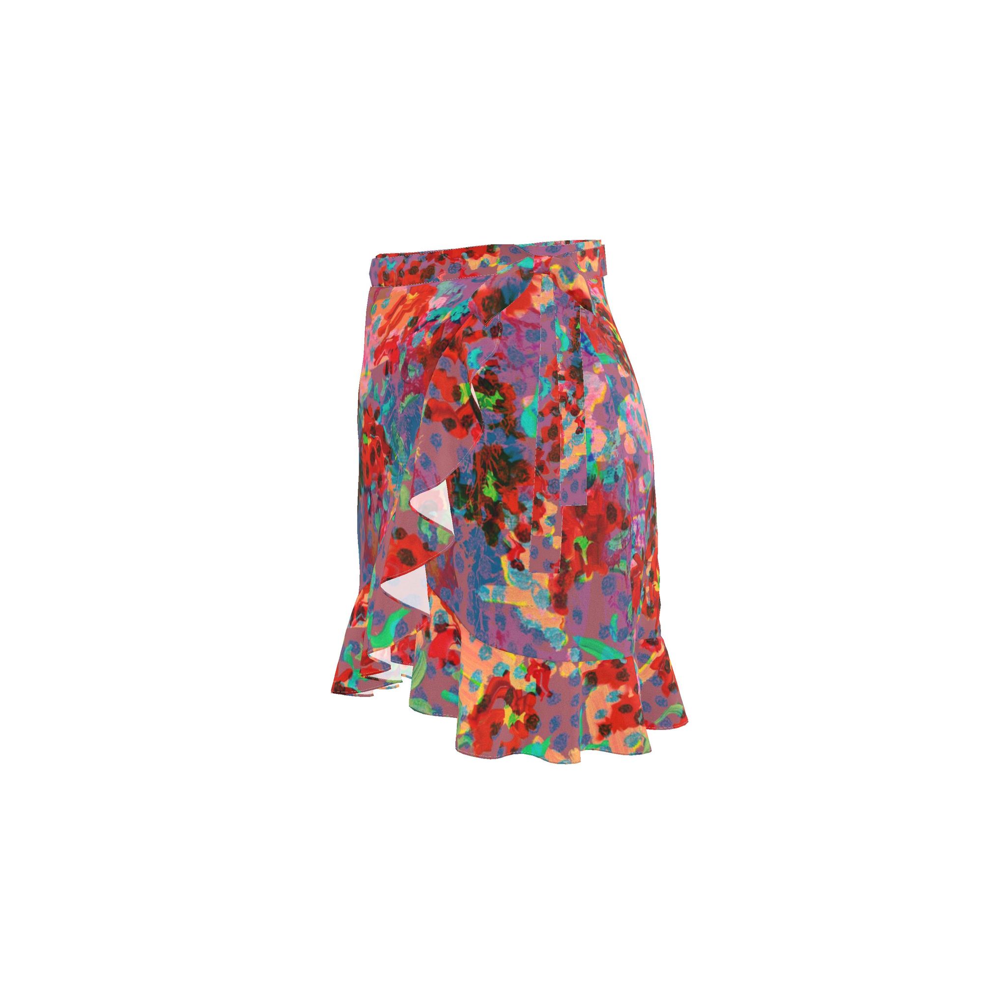 Jupe Crayon à Volants Agnes & Dora - Taille L, Neuve Avec étiquettes, Style Féminin Et élégant