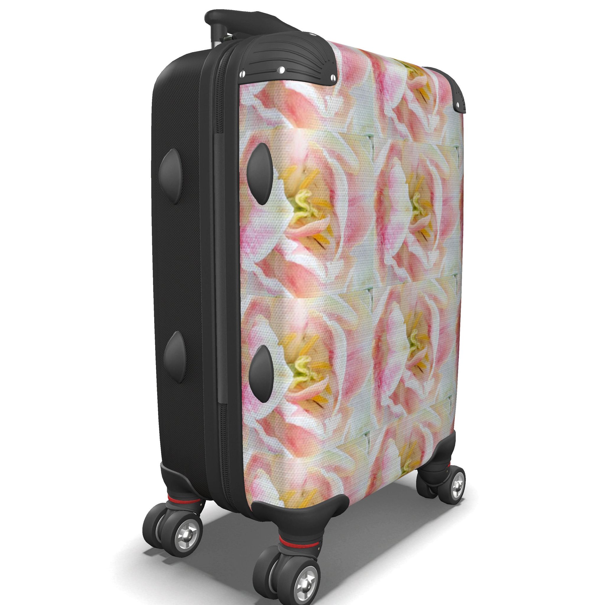floral suitcase