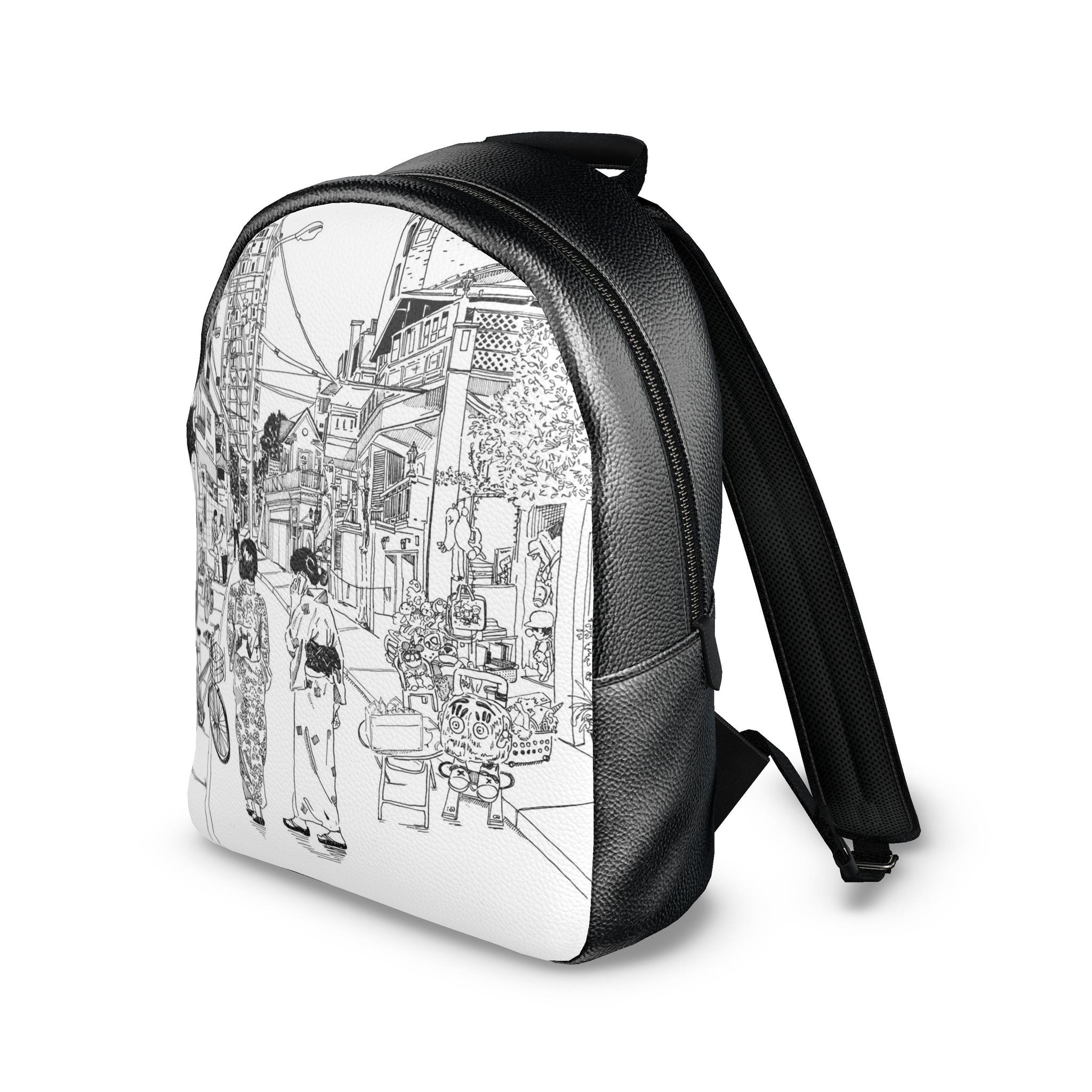 Artistic Backpacks. Unisex Leather Backpacks | Contrado