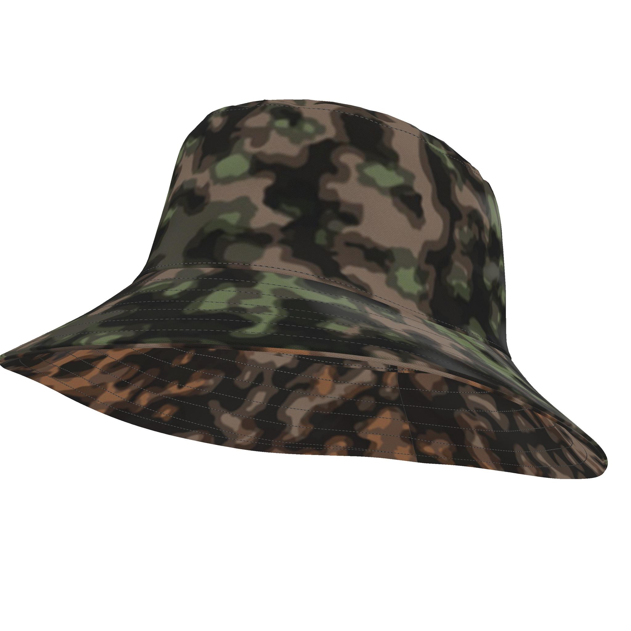 Rauchtarn spring /fall Camouflage Reversible Bucket Hat display picture 1