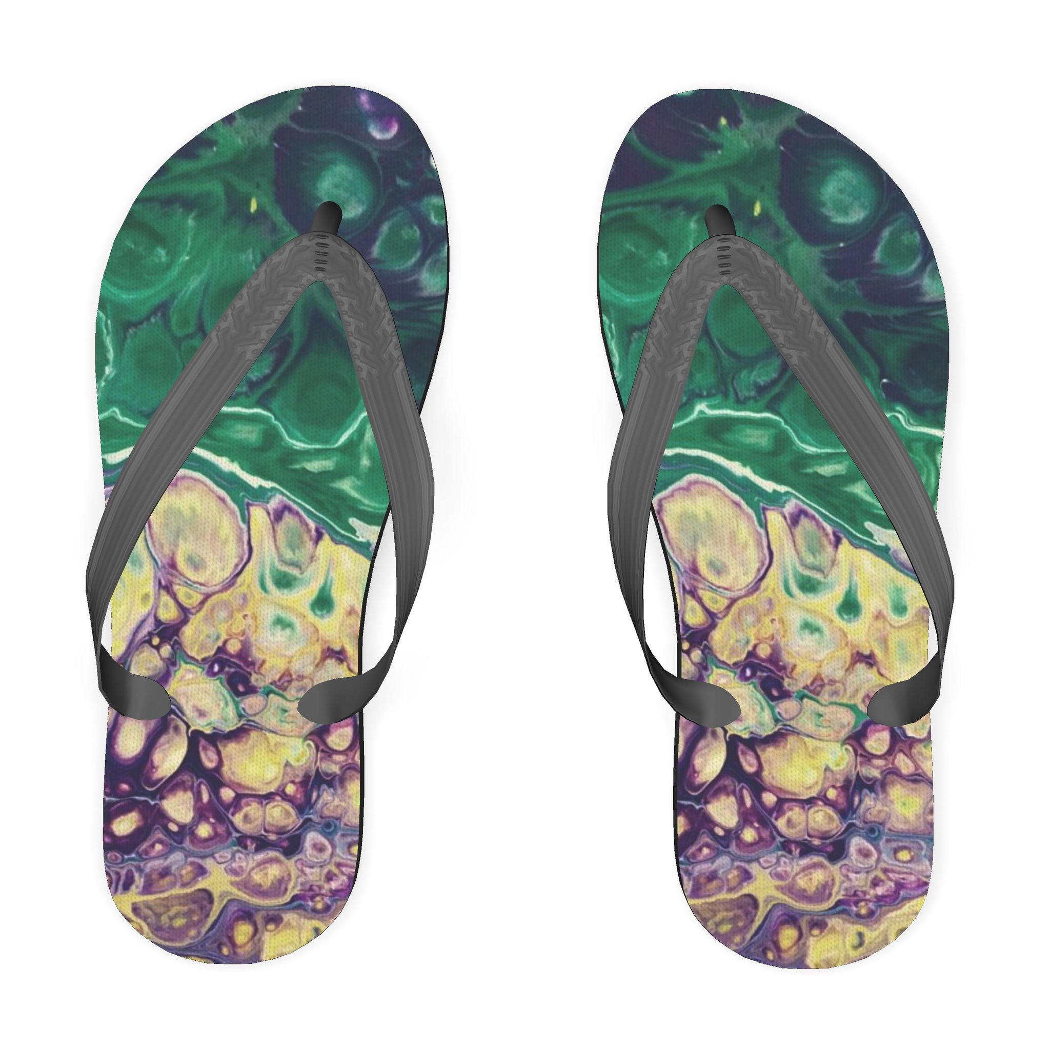 Mermaid sales flip flops