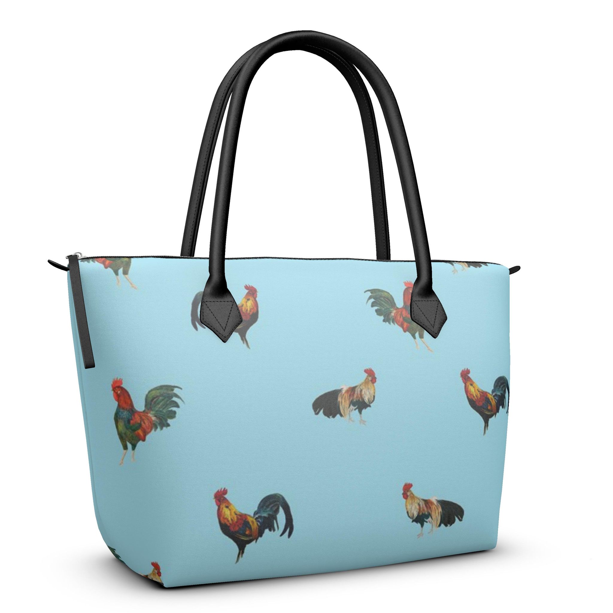 Blue Rooster Handbag