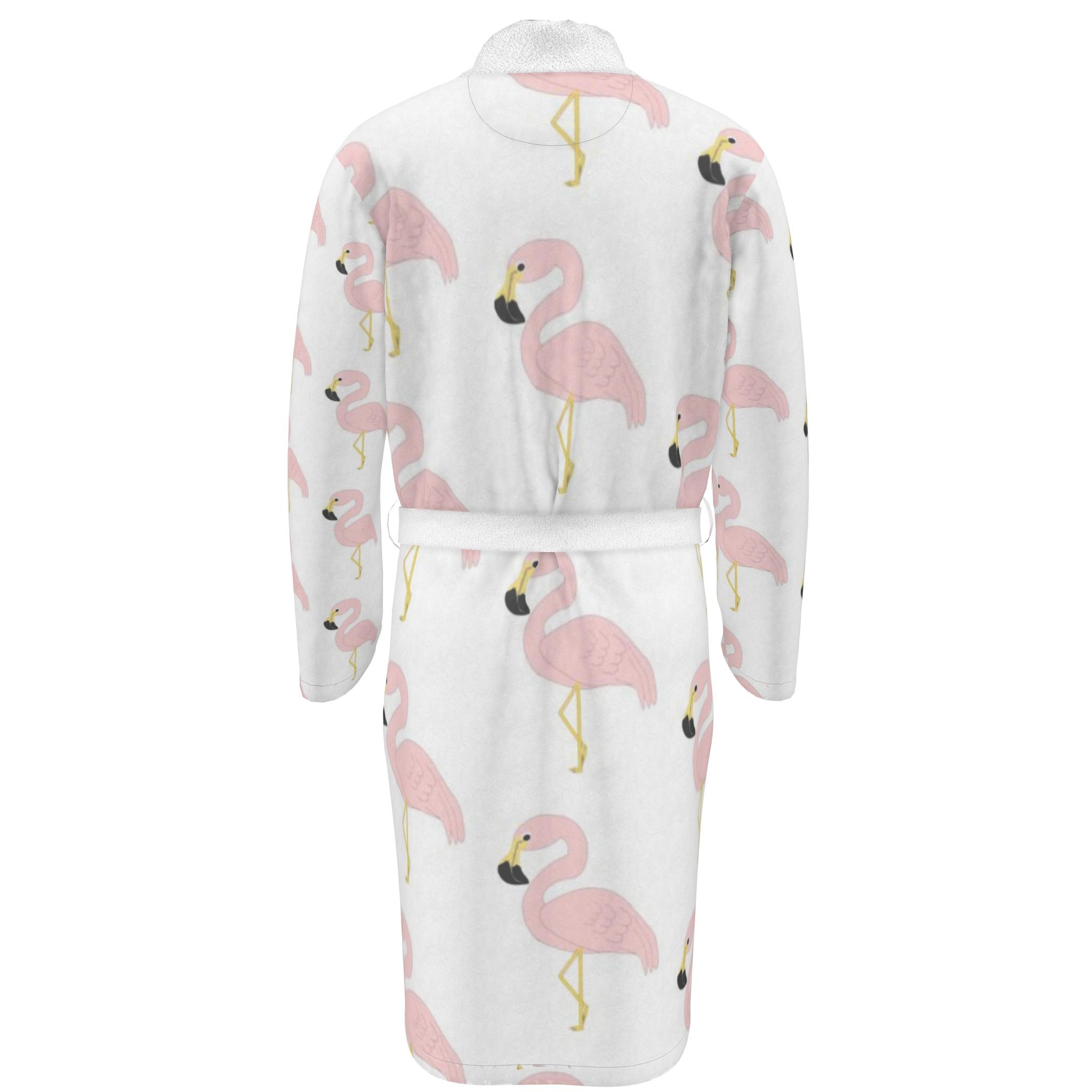 Dressing Gown Flamingos