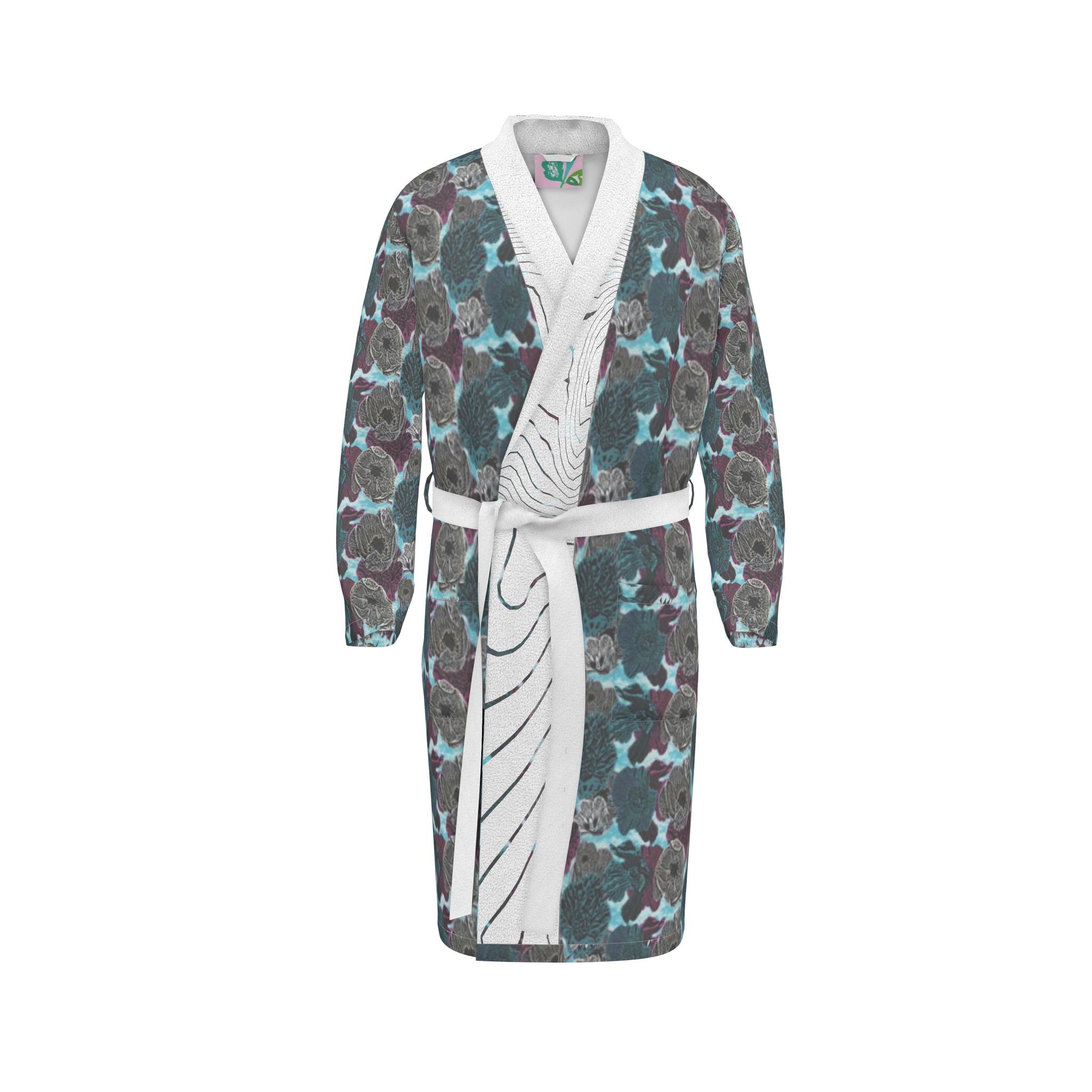 knee length dresses for ladies Lightweight Men's Bathrobe - Oxford