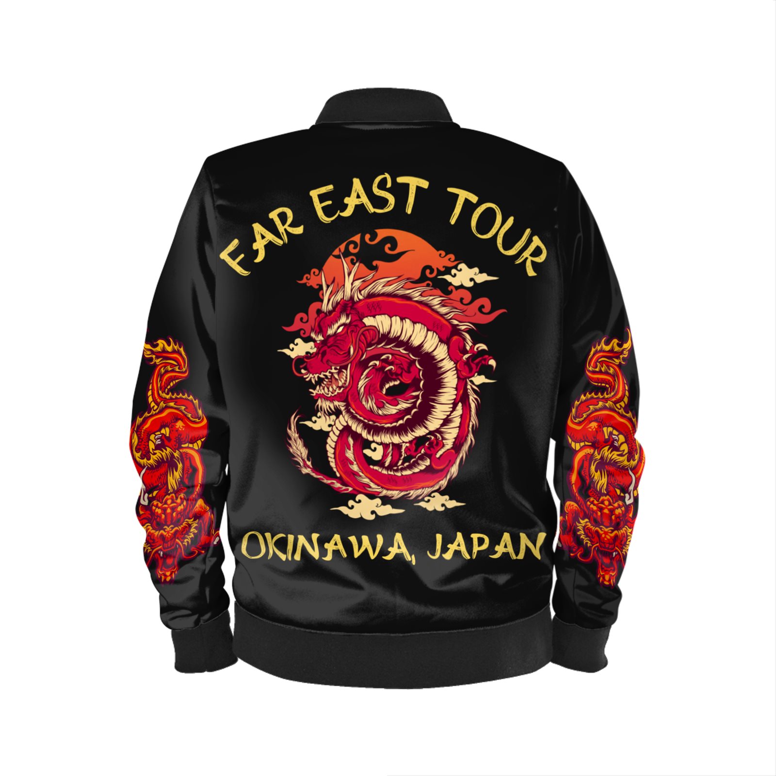 FAR EAST TOUR OKINAWA JAPAN スーベニアジャケット FAR EAST TOUR OKINAWA JAPAN スーベニアジャケット Far East
