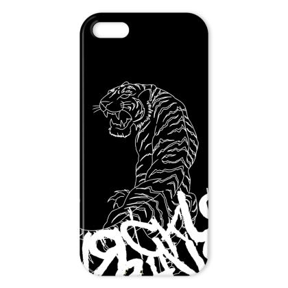 tiger graffiti printed iphone 7 case designed by j s