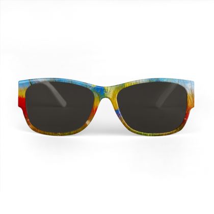 Sunglasses — Wild Flowers with Ira Zoot artwork — alternate view 3