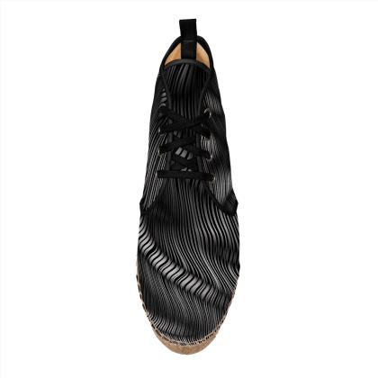 High Top Espadrilles — Wavy Train with Ira Zoot artwork — alternate view 7