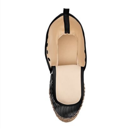 High Top Espadrilles — Wavy Train with Ira Zoot artwork — alternate view 8