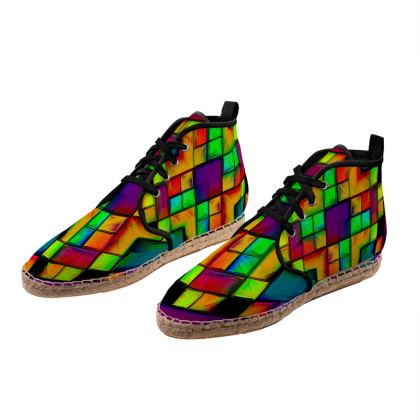 High Top Espadrilles with Ira Zoot artwork — alternate view 4
