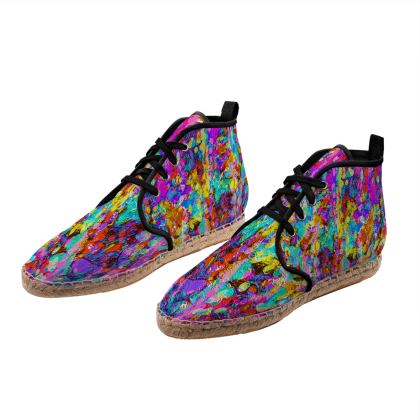 High Top Espadrilles with Ira Zoot artwork — alternate view 4