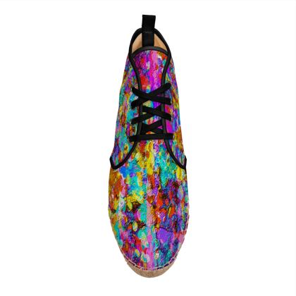 High Top Espadrilles with Ira Zoot artwork — alternate view 6