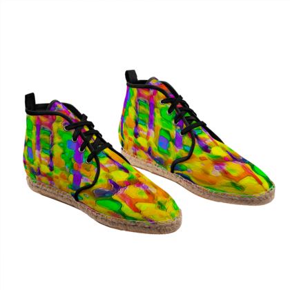 High Top Espadrilles — New Fract by Ira Zoot