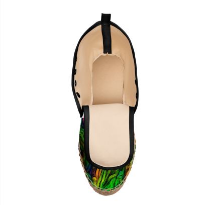 High Top Espadrilles — New Cubestz with Ira Zoot artwork — alternate view 8
