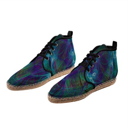 High Top Espadrilles — Munklo with Ira Zoot artwork — alternate view 4