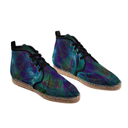 High Top Espadrilles — Munklo with Ira Zoot artwork — alternate view 5