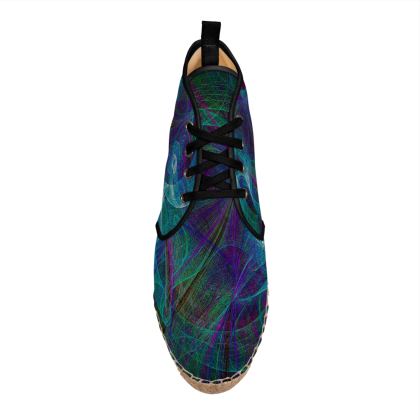 High Top Espadrilles — Munklo with Ira Zoot artwork — alternate view 6