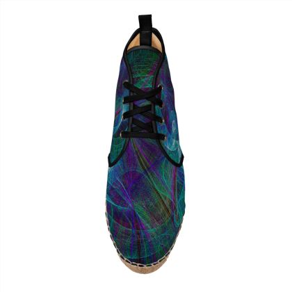 High Top Espadrilles — Munklo with Ira Zoot artwork — alternate view 7