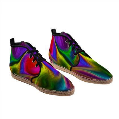 High Top Espadrilles — Mind Mas with Ira Zoot artwork — alternate view 2