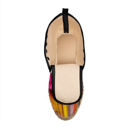 High Top Espadrilles — MJFlowers X 2 with Ira Zoot artwork — alternate view 8