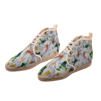 High Top Espadrilles with Ira Zoot artwork — alternate view 4