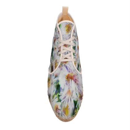 High Top Espadrilles with Ira Zoot artwork — alternate view 6