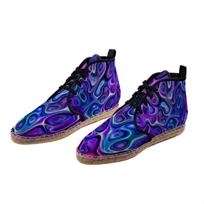 High Top Espadrilles — Dadada with Ira Zoot artwork — alternate view 4
