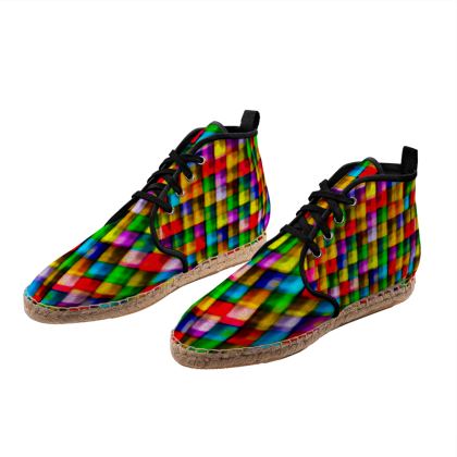 High Top Espadrilles with Ira Zoot artwork — alternate view 4