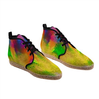 High Top Espadrilles — Clastaz with Ira Zoot artwork — alternate view 5