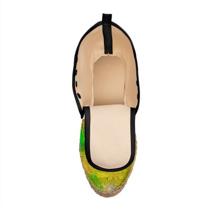High Top Espadrilles — Clastaz with Ira Zoot artwork — alternate view 8