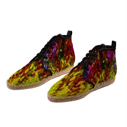 High Top Espadrilles with Ira Zoot artwork — alternate view 3