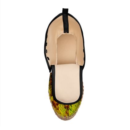 High Top Espadrilles with Ira Zoot artwork — alternate view 8