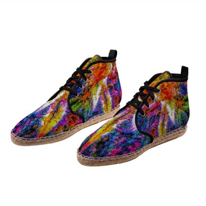 High Top Espadrilles — Buddeppo with Ira Zoot artwork — alternate view 4