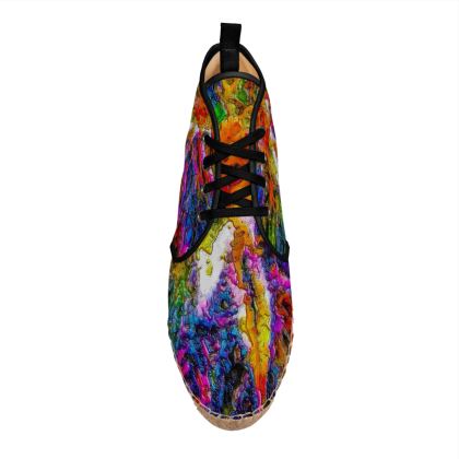 High Top Espadrilles — Buddeppo with Ira Zoot artwork — alternate view 6