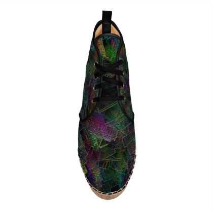 High Top Espadrilles with Ira Zoot artwork — alternate view 6