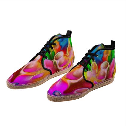 High Top Espadrilles — Alotto with Ira Zoot artwork — alternate view 3