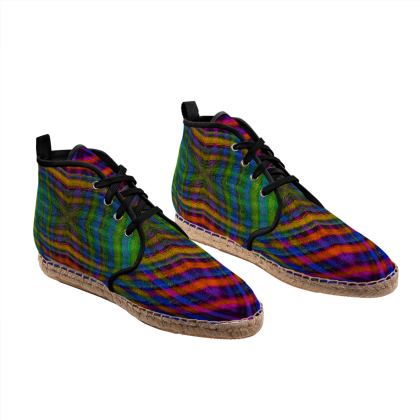 High Top Espadrilles with Ira Zoot artwork — alternate view 2