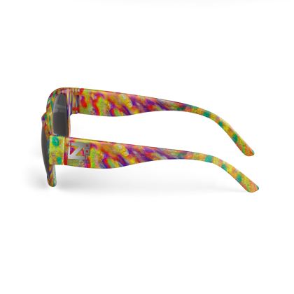 Sunglasses — Zinnias 1 with Ira Zoot artwork — alternate view 2