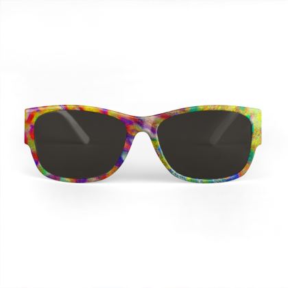 Sunglasses — Zinnias 1 with Ira Zoot artwork — alternate view 3