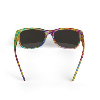 Sunglasses — Zinnias 1 with Ira Zoot artwork — alternate view 4