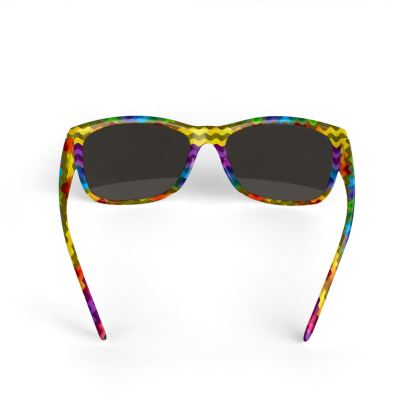 Sunglasses — Slatted Circle with Ira Zoot artwork — alternate view 4