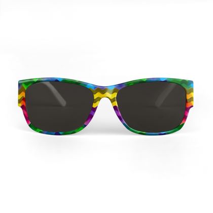 Sunglasses — Slatted Circle by Ira Zoot
