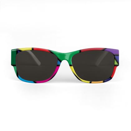 Sunglasses — Fraggedx with Ira Zoot artwork — alternate view 3