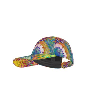 Baseball Hats — Zinnias 1 by Ira Zoot