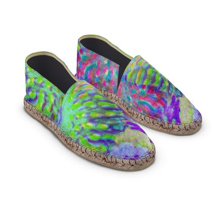 Espadrilles — Zinnias 7 by Ira Zoot