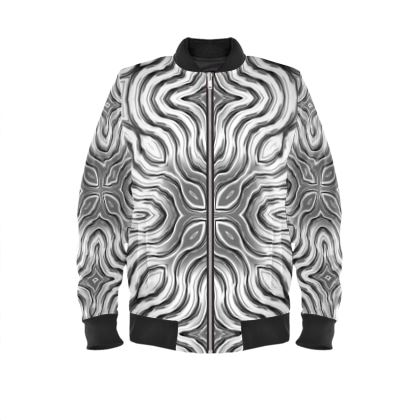 Men's Bomber Jacket — Undulator by Ira Zoot