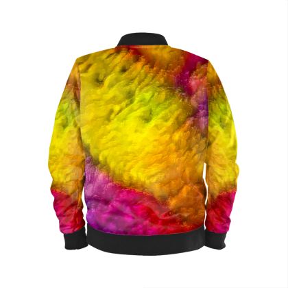 Men's Bomber Jacket with Ira Zoot artwork — alternate view 3