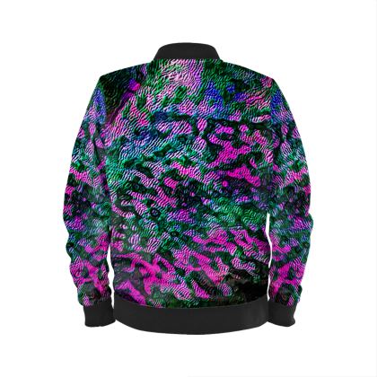 Men's Bomber Jacket — Cannovo with Ira Zoot artwork — alternate view 3